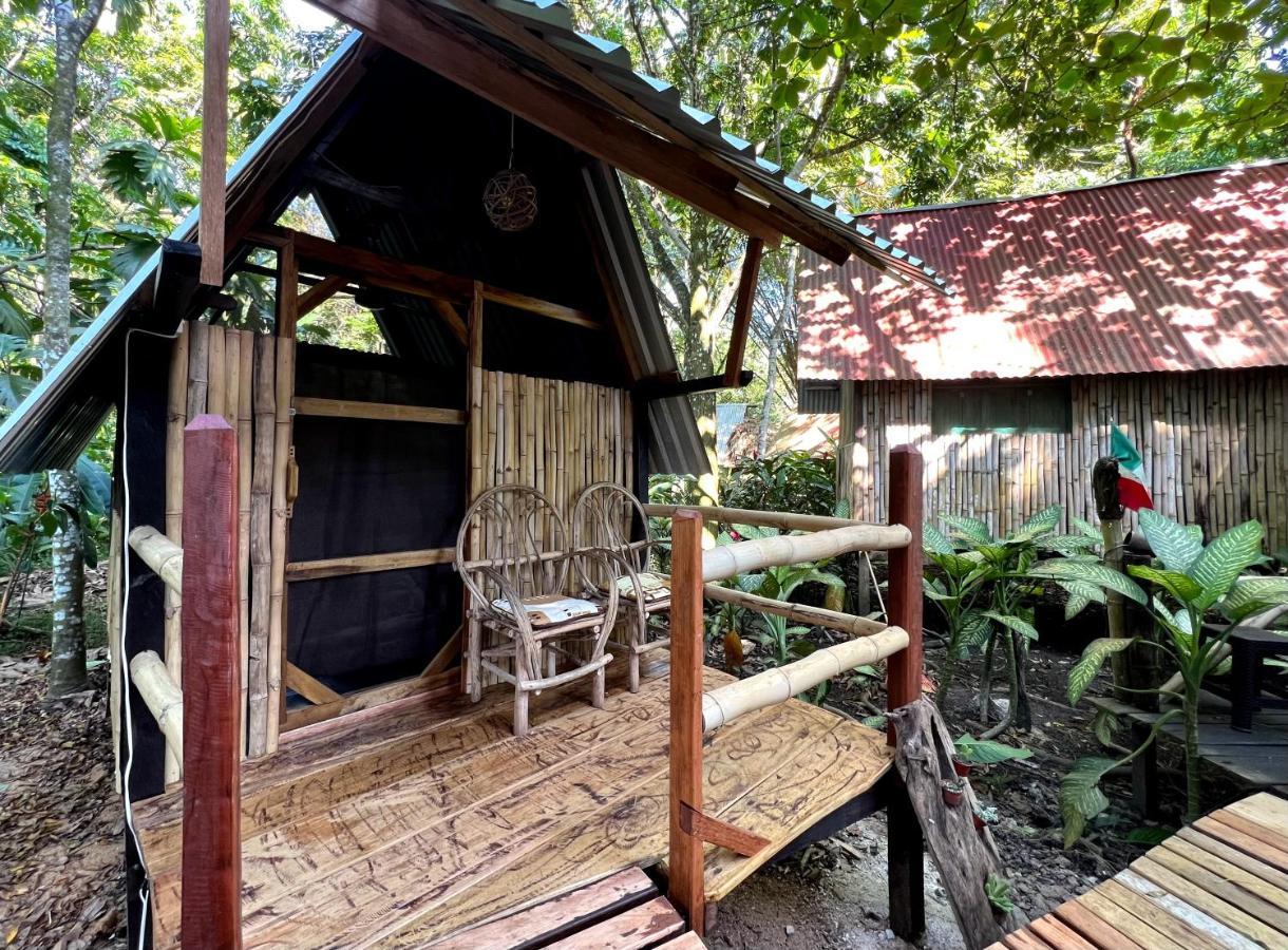 Cabañas Bambután Palenque Exterior foto